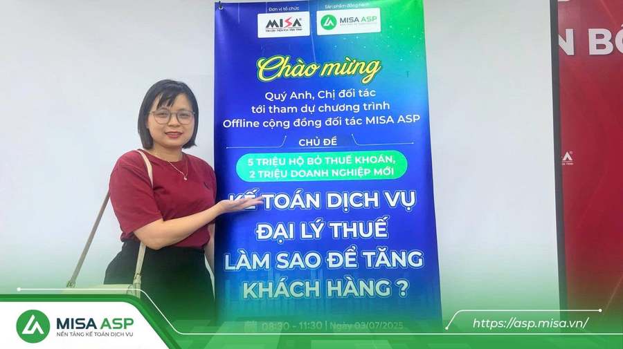 Đại diện ABM tham dự sự kiện cộng đồng đối tác MISA ASP